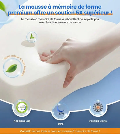 Oreiller Ergonomique Sommeil Profond