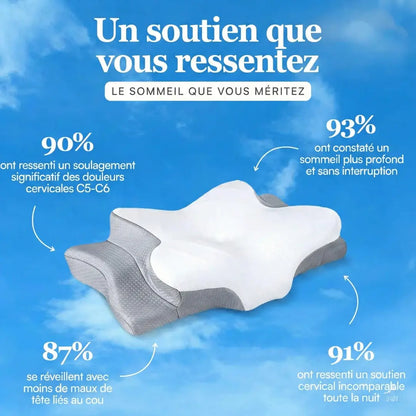 Oreiller Ergonomique Sommeil Profond